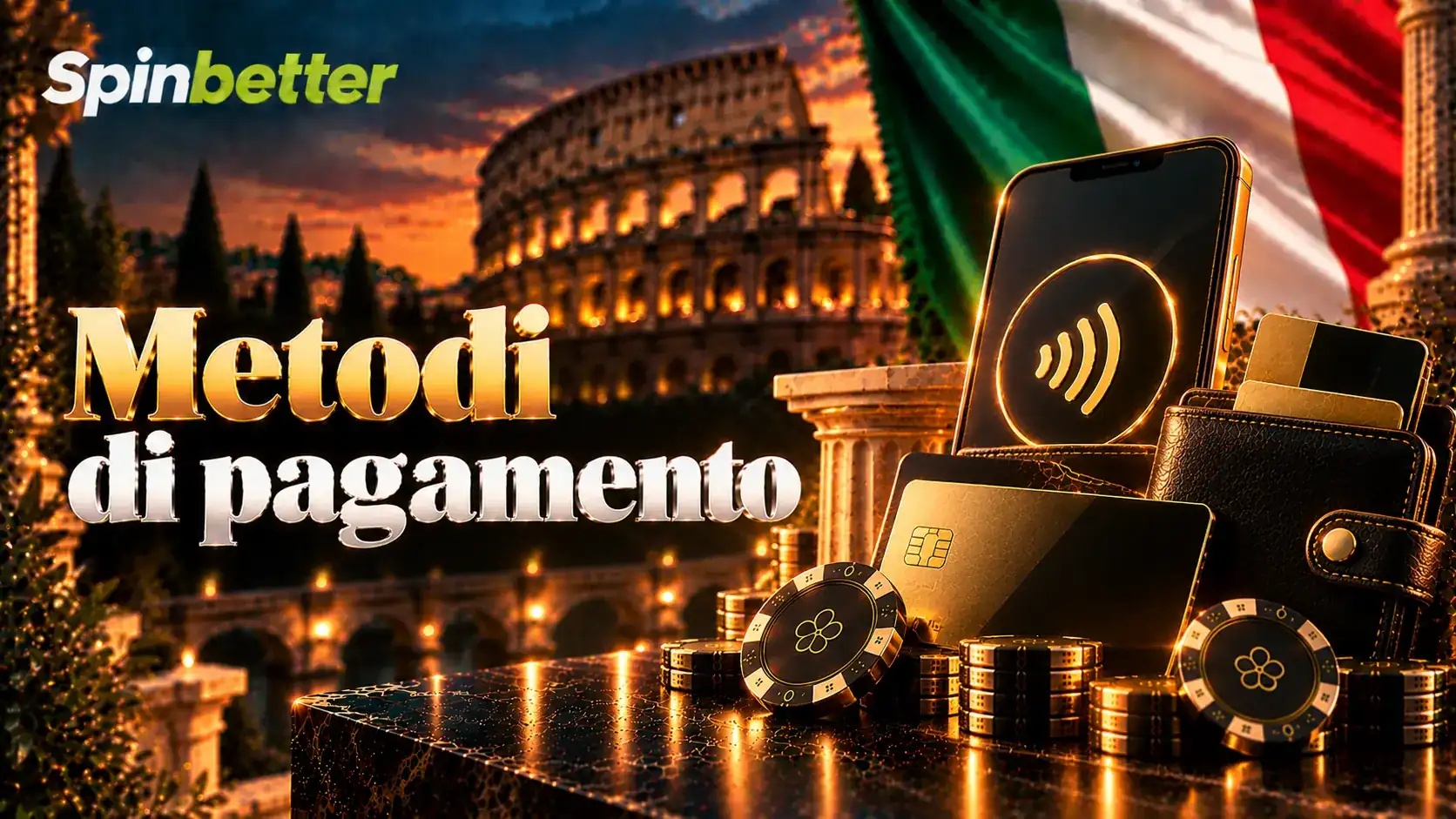 Metodi di pagamento disponibili per i depositi su SpinBetter